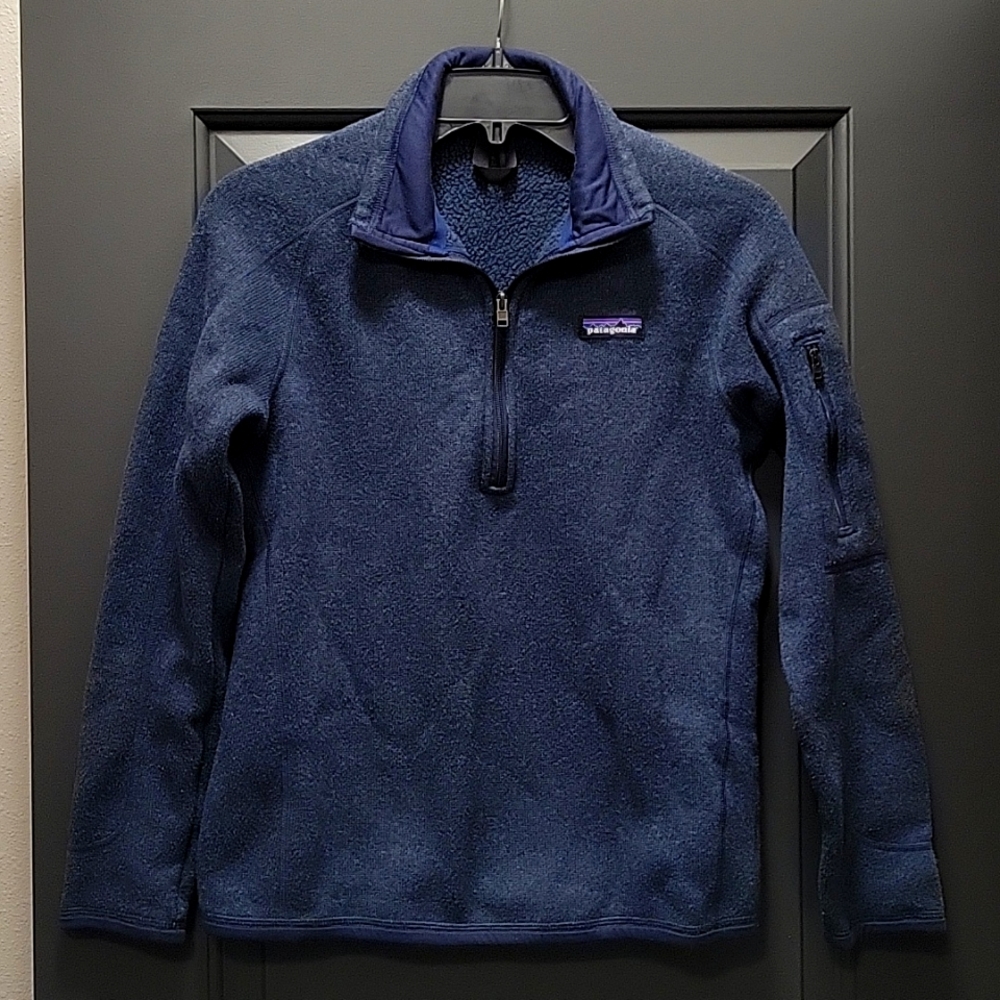 Navy Blue Patagonia Fleece